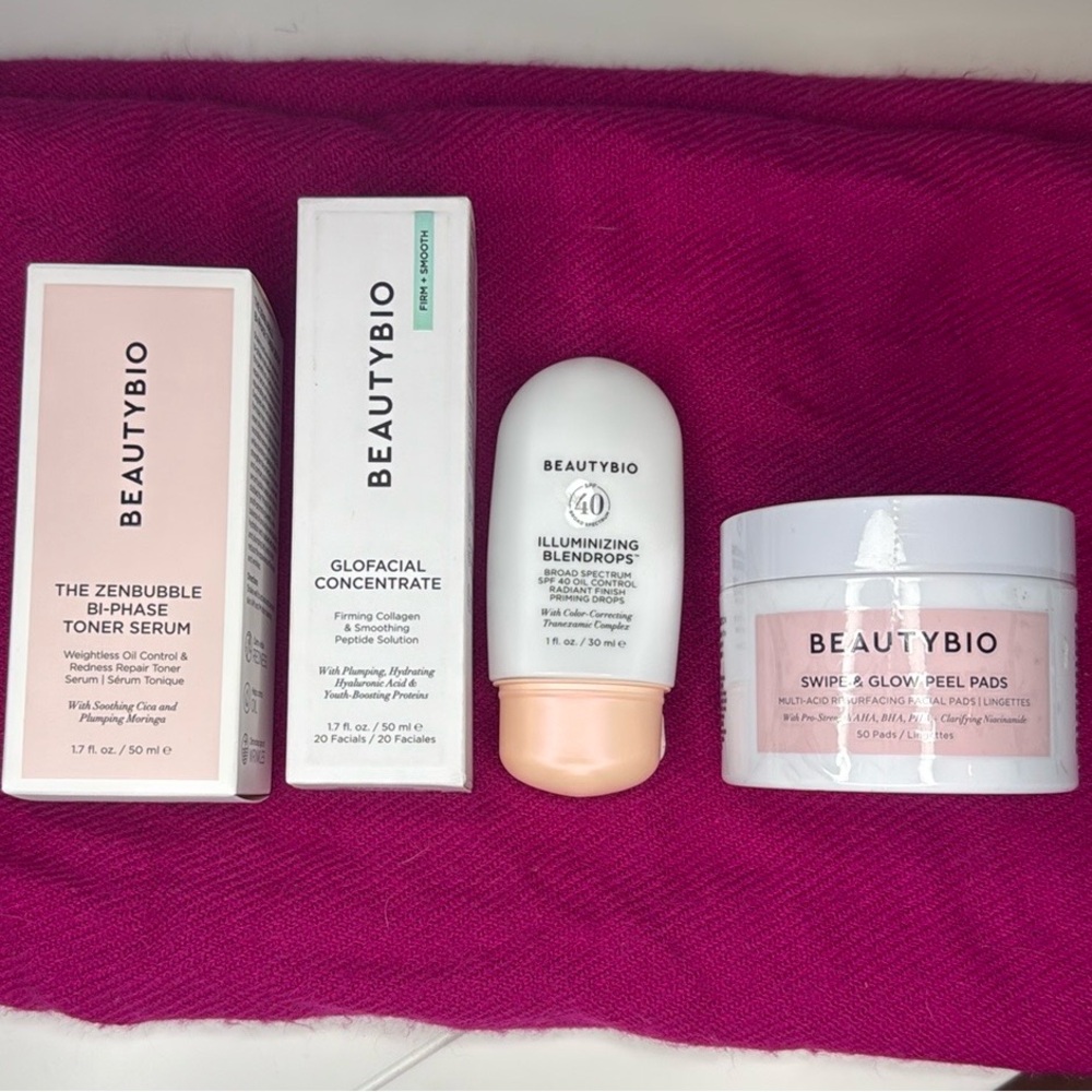 BeautyBio ZenBubble Bi-Phase Toner Serum - Pink and White